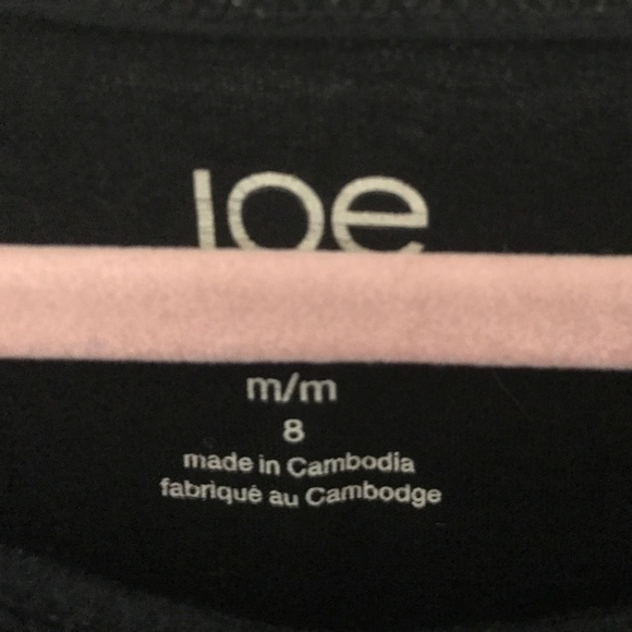 Joe Black longsleeve tee with sequins Girl size 8 - Picture 3 of 4